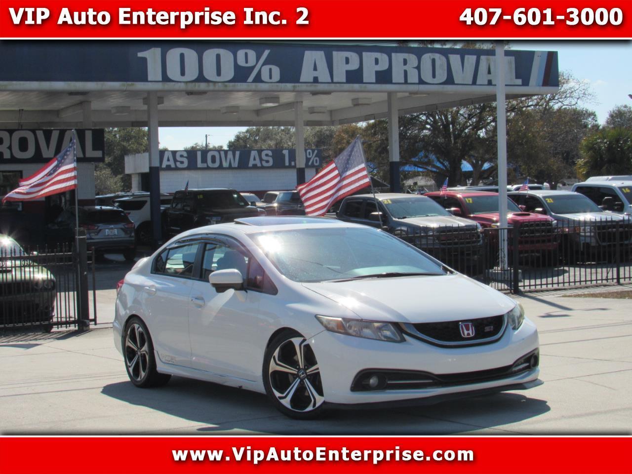 2015 Honda Civic Sedan 4dr Man Si