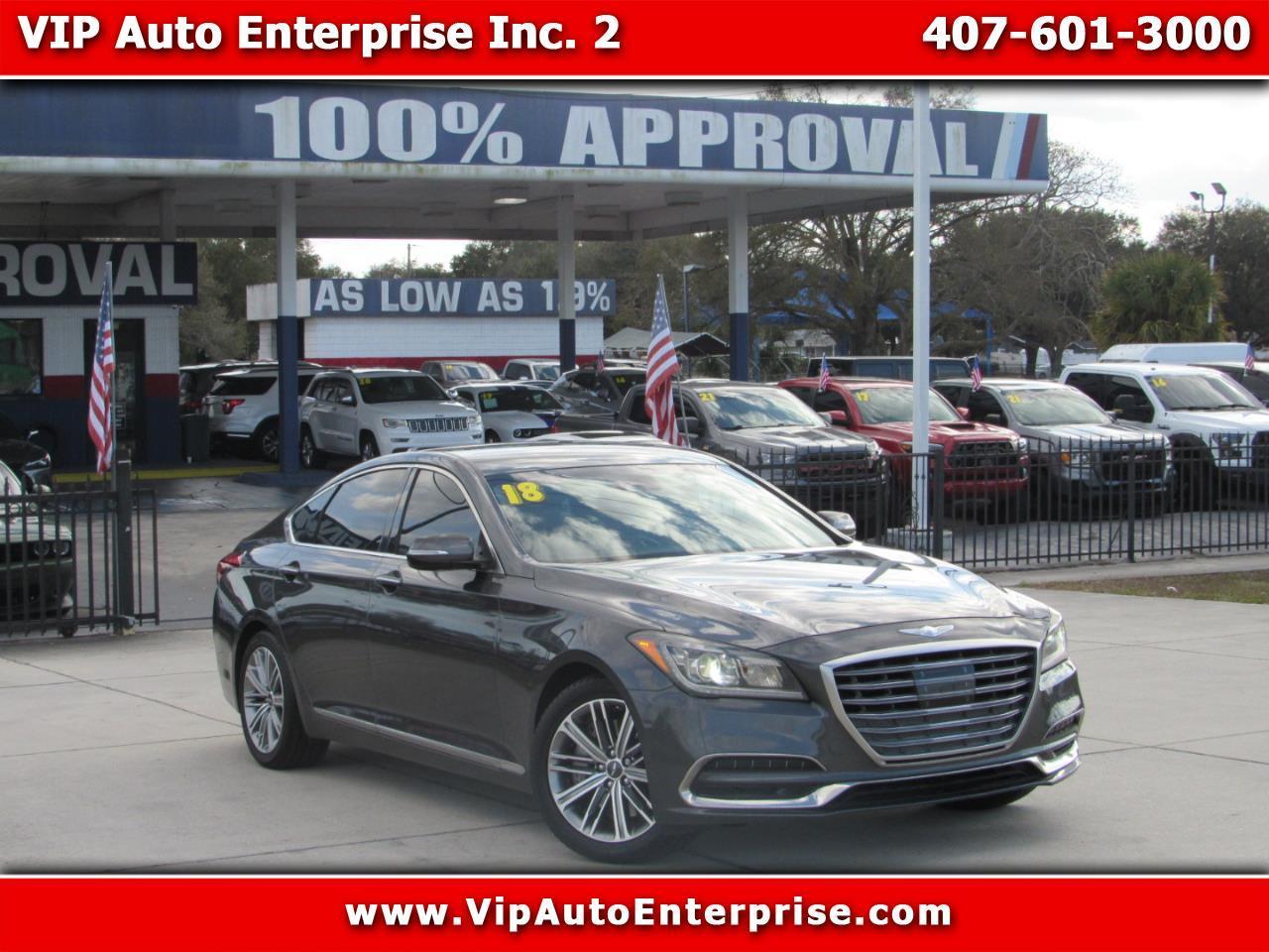 2018 Genesis G80 3.8L RWD