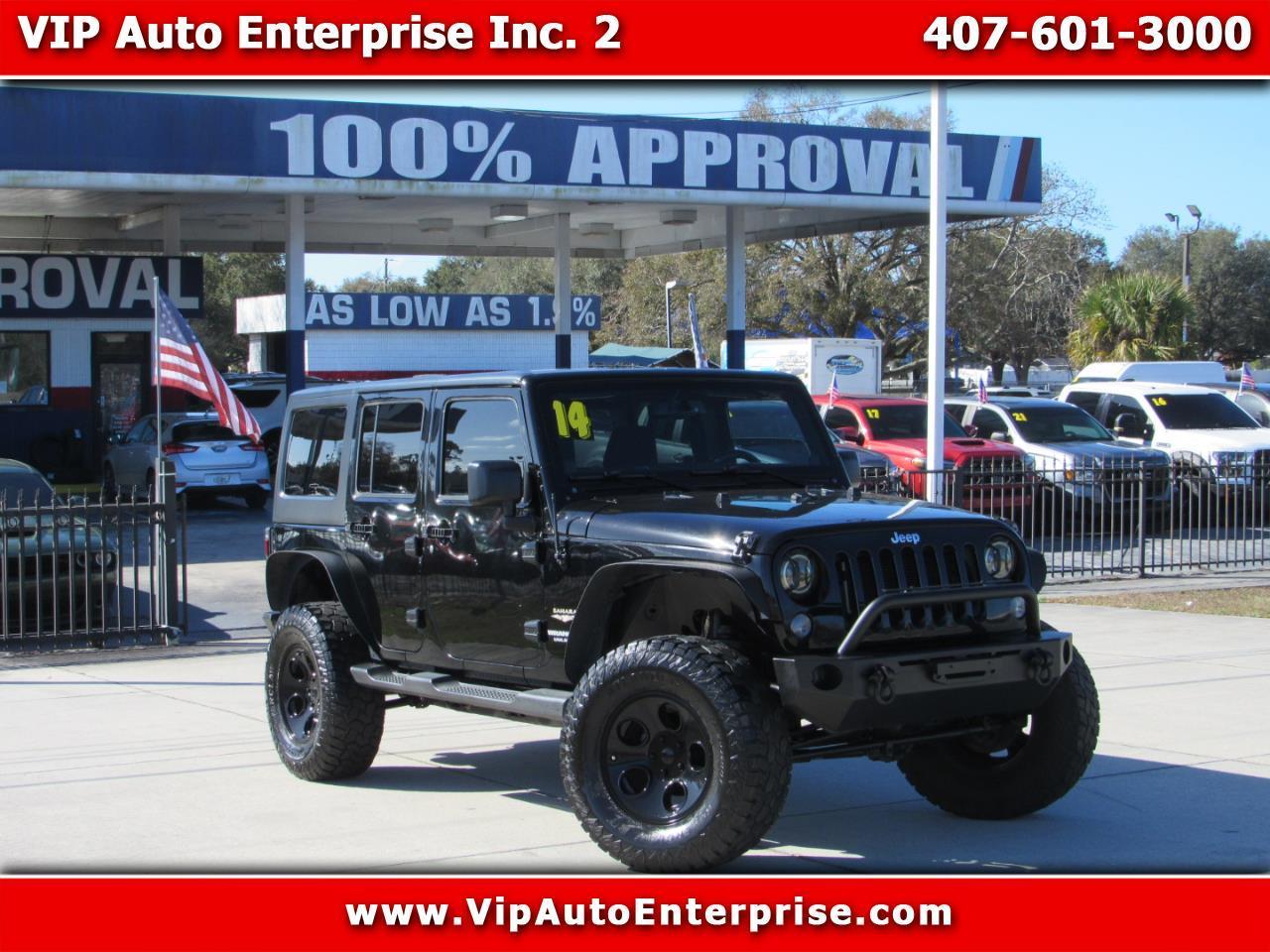 2014 Jeep Wrangler Unlimited 4WD 4dr Sahara