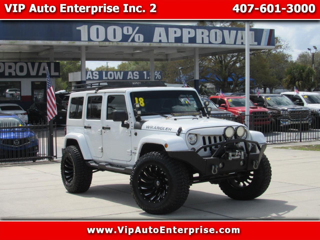 2018 Jeep Wrangler JK Unlimited Sahara 4x4