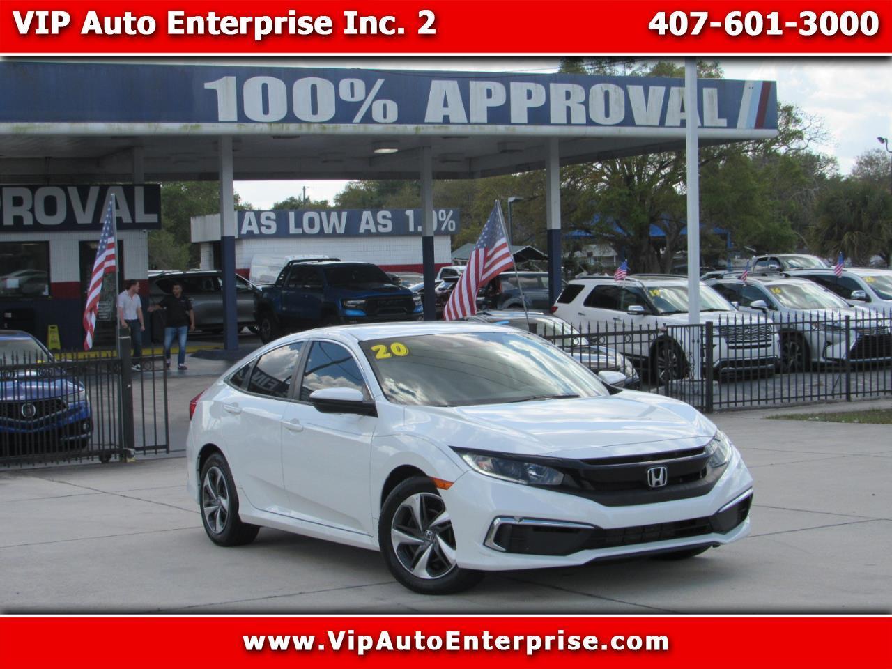 2020 Honda Civic Sedan LX CVT