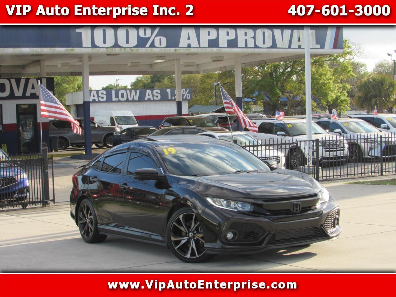 2019 Honda Civic Si Sedan Manual w/Summer Tires *Ltd Avail*
