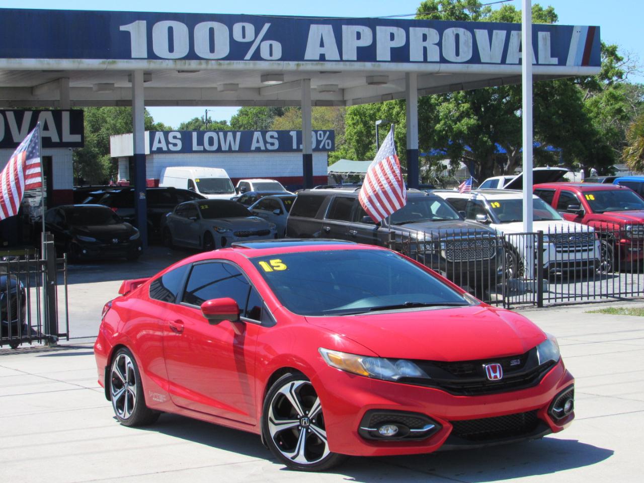 Honda Civic Coupe 2dr Man Si 2015