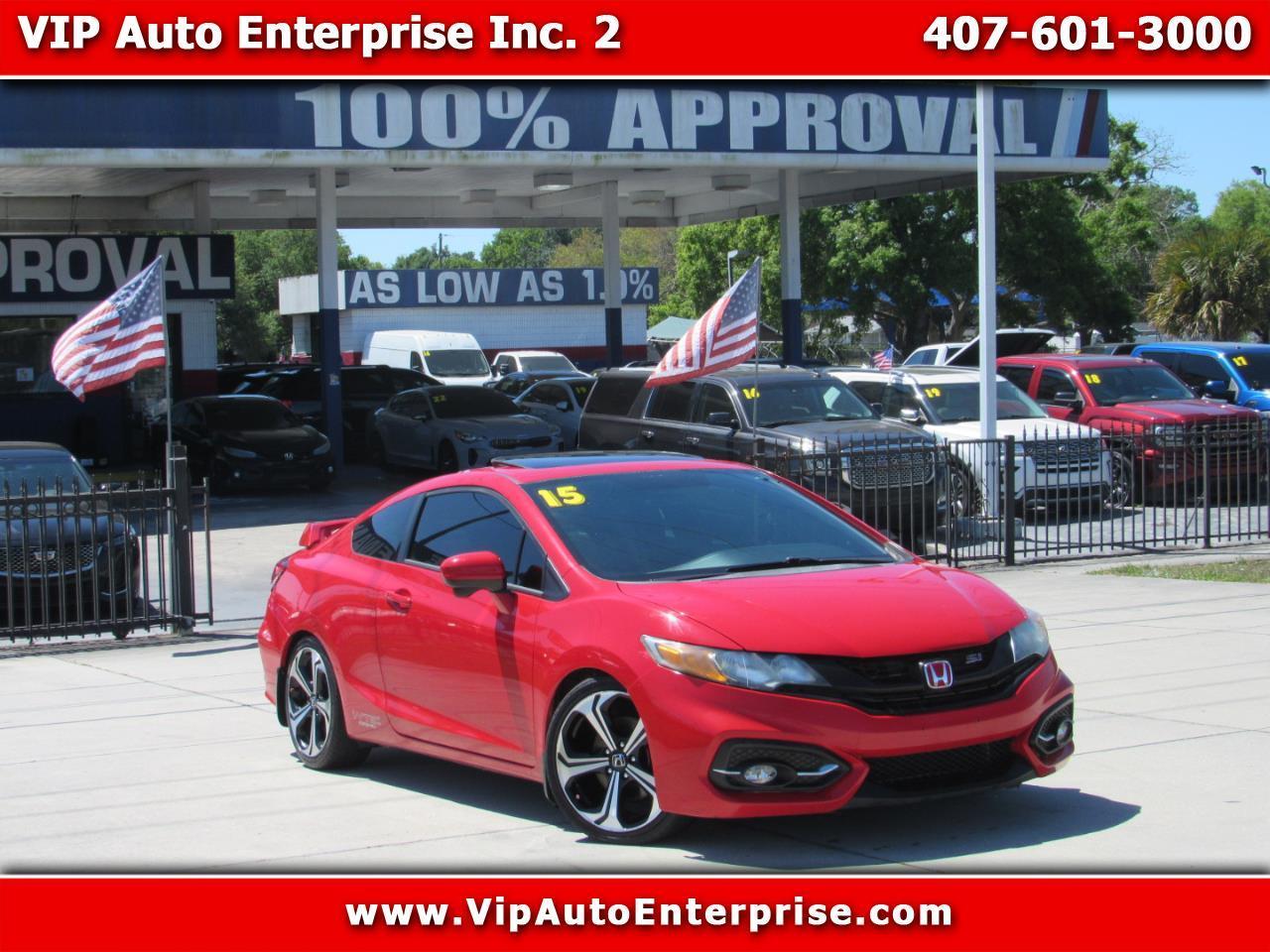 2015 Honda Civic Coupe 2dr Man Si