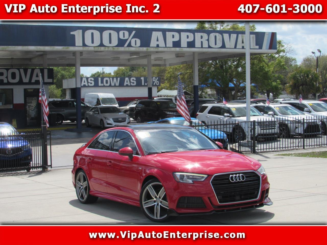 2018 Audi A3 Sedan 2.0 TFSI Tech Premium Plus FWD