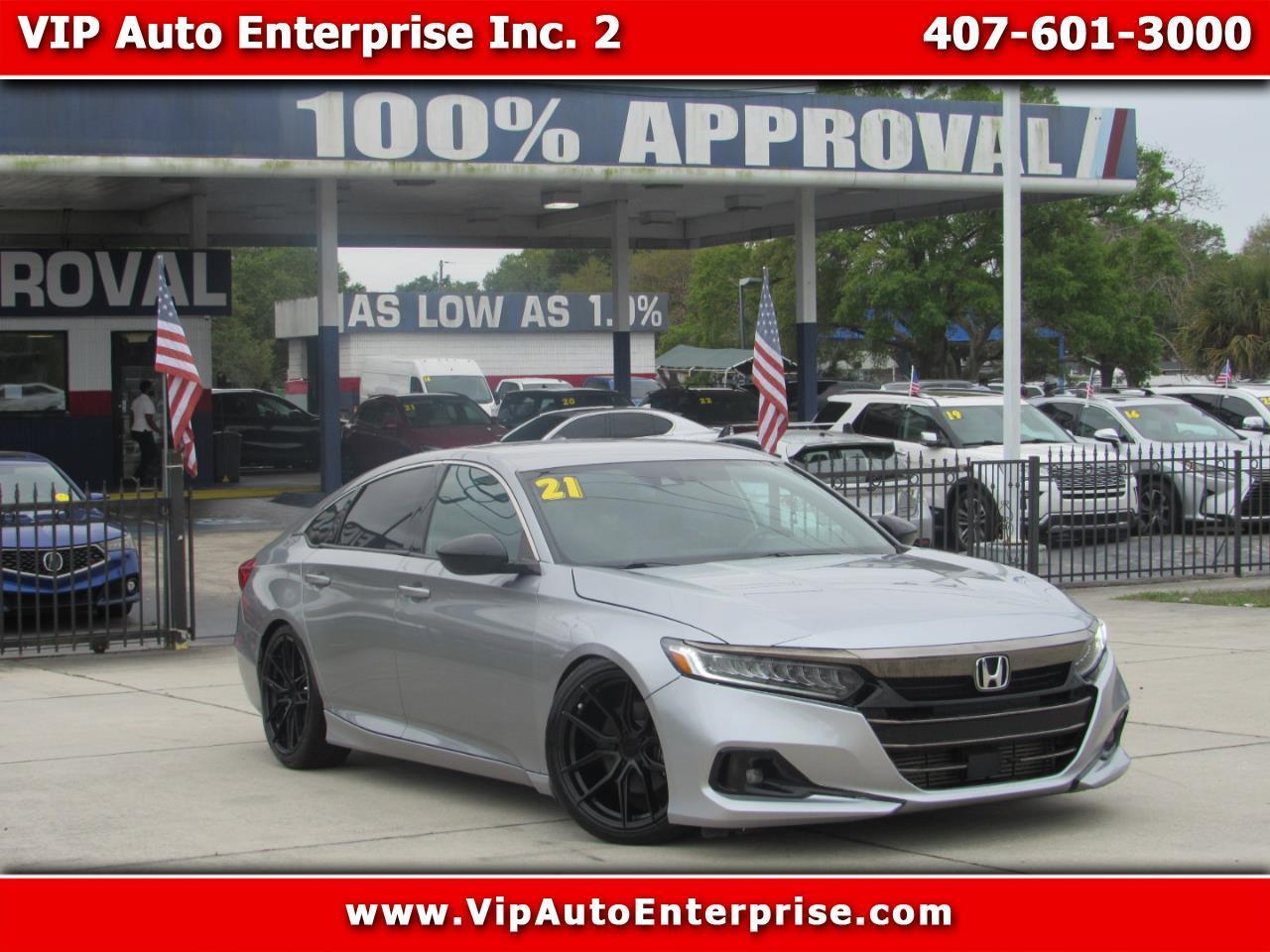 2021 Honda Accord Sedan Sport 1.5T CVT