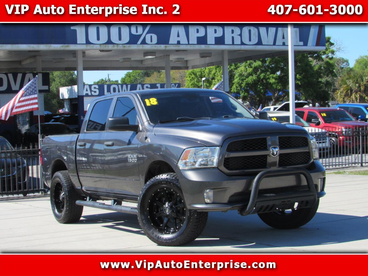 2018 RAM 1500 Express 4x2 Crew Cab 5'7" Box