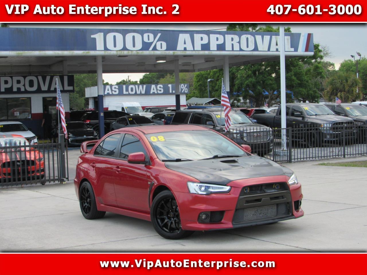 2008 Mitsubishi Lancer 4dr Sdn Man Evolution GSR