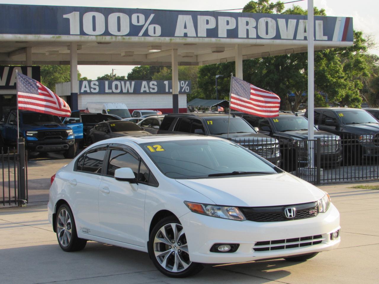 Honda Civic Sdn 4dr Man Si 2012