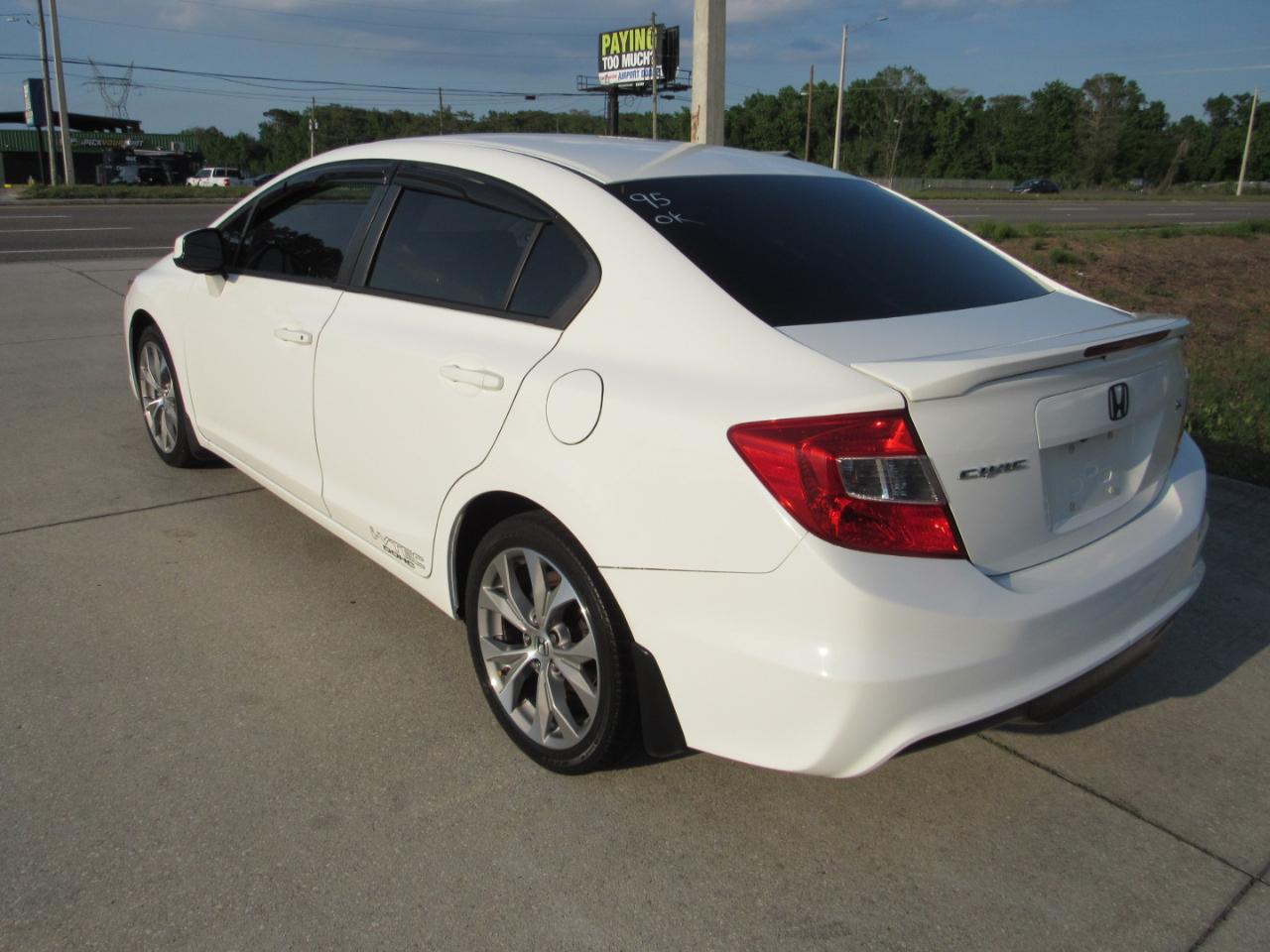 Honda Civic Sdn 4dr Man Si 2012