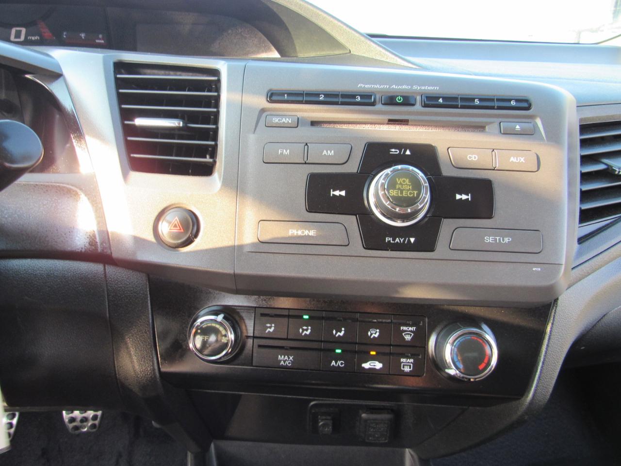 Honda Civic Sdn 4dr Man Si 2012