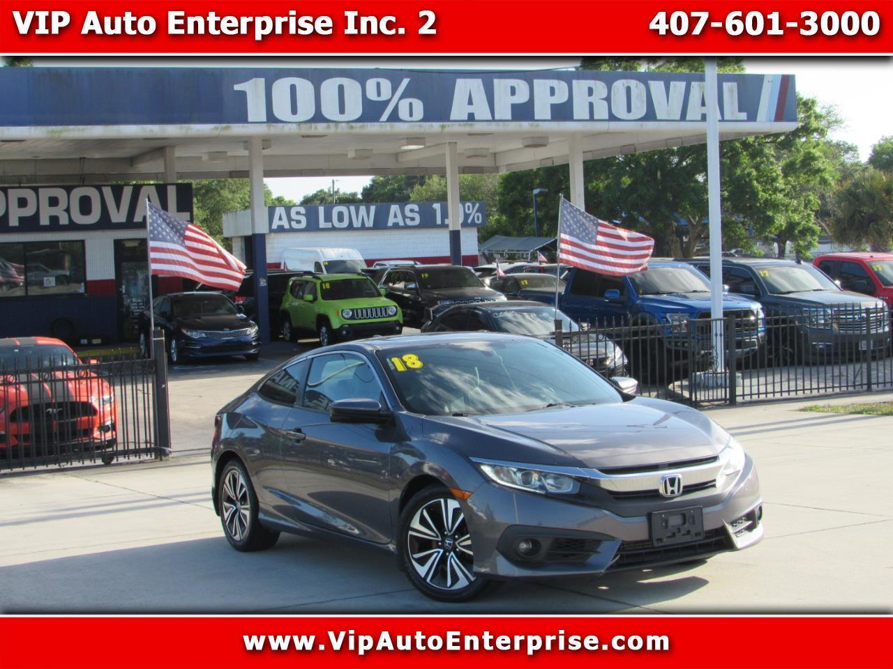 2018 Honda Civic Coupe EX-T CVT