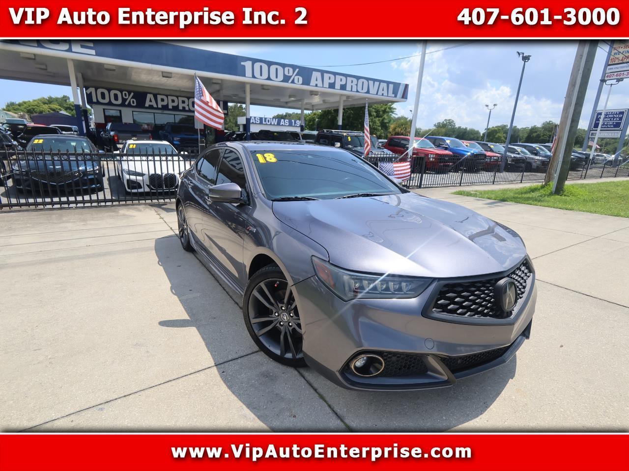 2018 Acura TLX 3.5L FWD w/A-SPEC Pkg