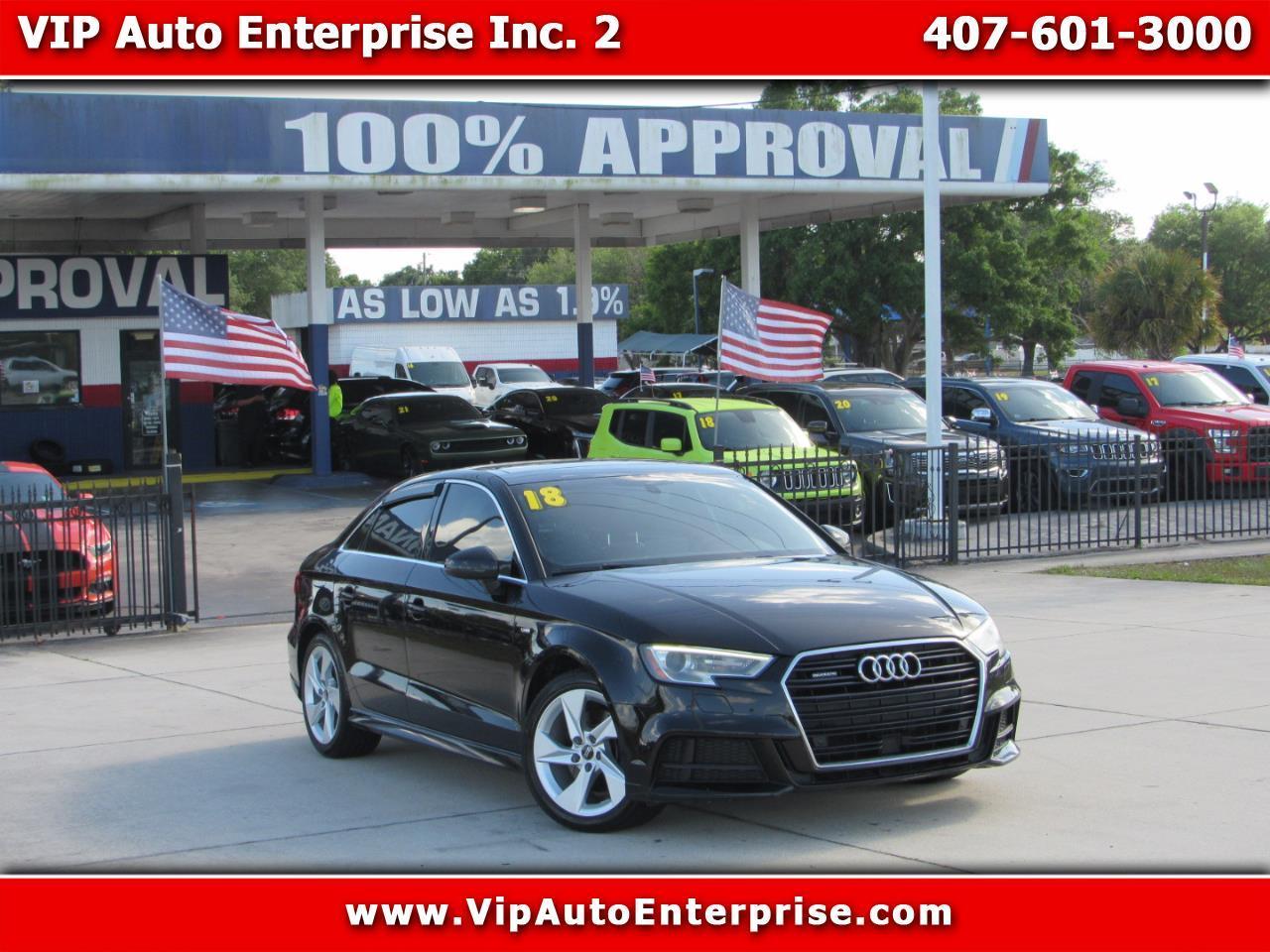 2018 Audi A3 Sedan 2.0 TFSI Tech Premium Plus quattro AWD