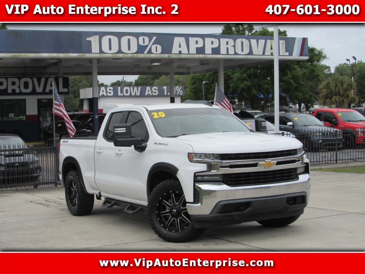 Chevrolet Silverado 1500 4WD Double Cab 147" LT 2020