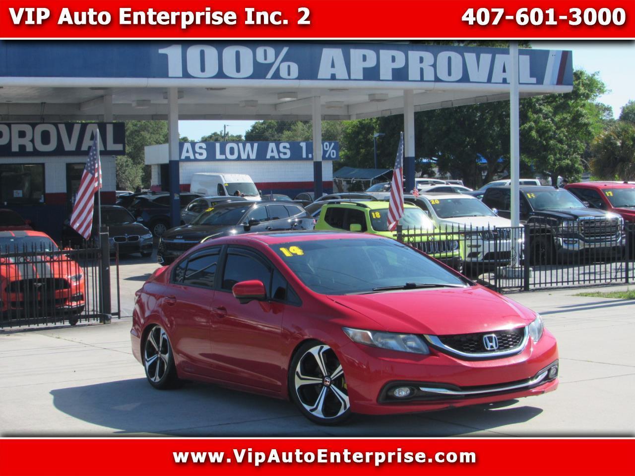 2014 Honda Civic Sedan 4dr Man Si