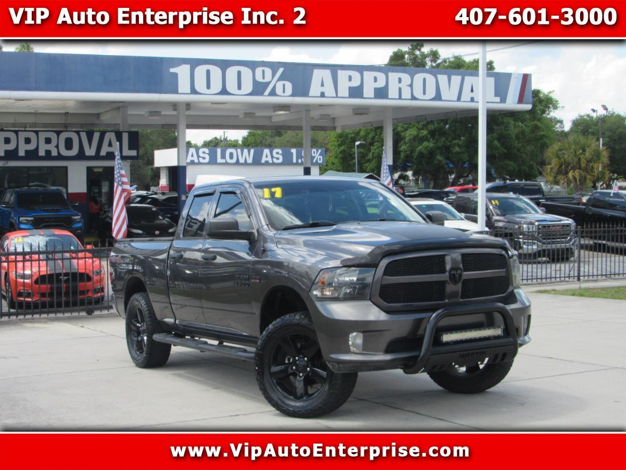 RAM 1500 Express 4x4 Quad Cab 6'4" Box 2017