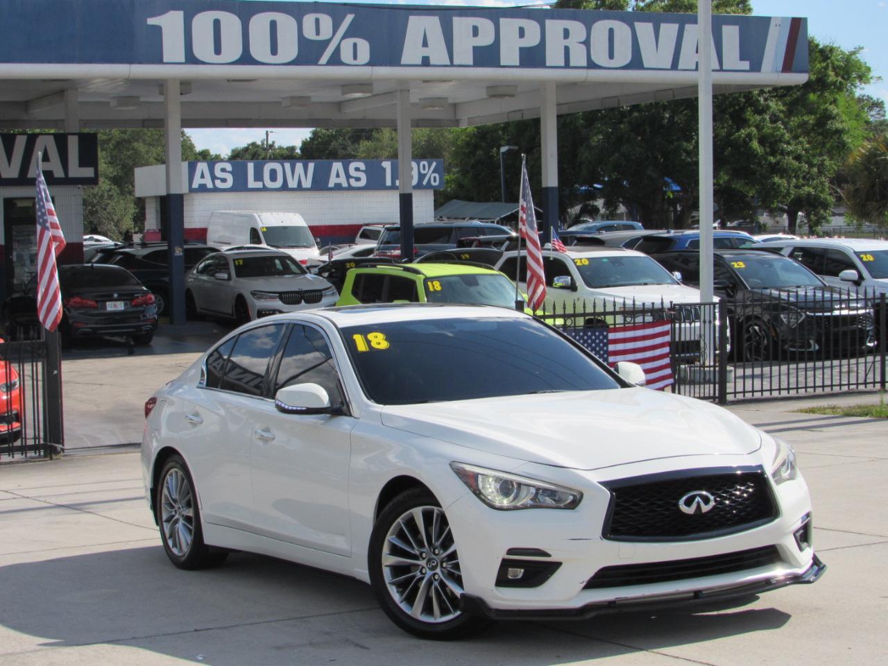 Infiniti Q50 3.0t LUXE RWD 2018