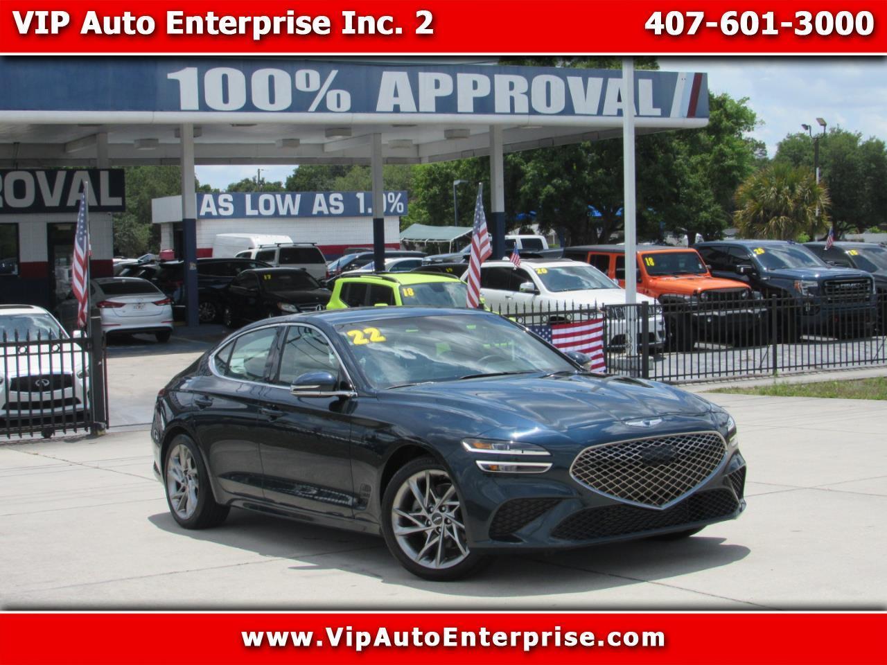 2022 Genesis G70 2.0T RWD