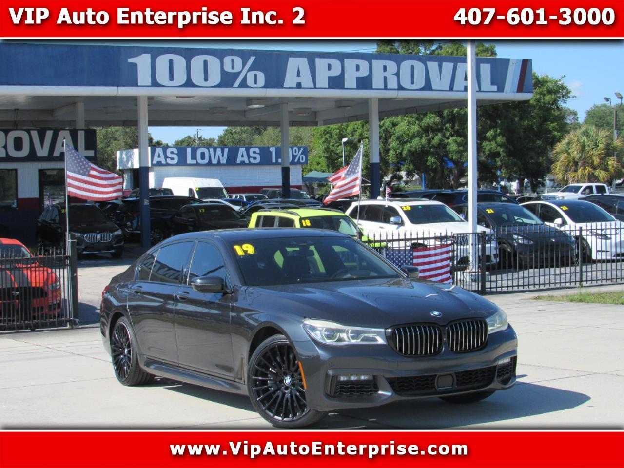2019 BMW 7 Series 750i Sedan