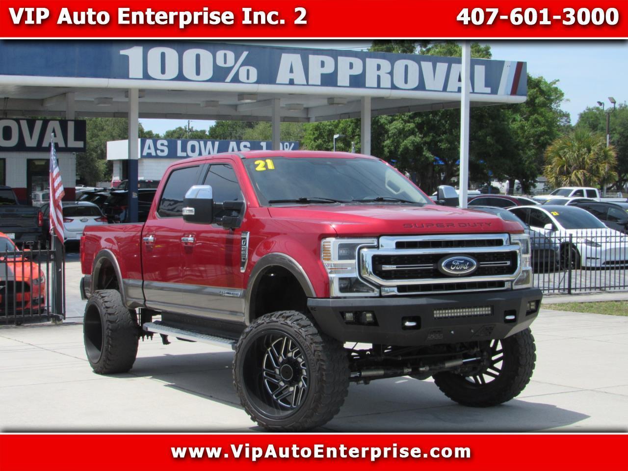 2021 Ford Super Duty F-250 SRW LARIAT 4WD Crew Cab 8' Box