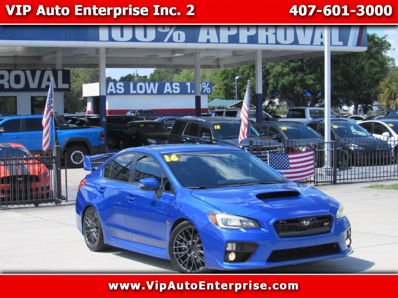 2016 Subaru WRX STI 4dr Sdn