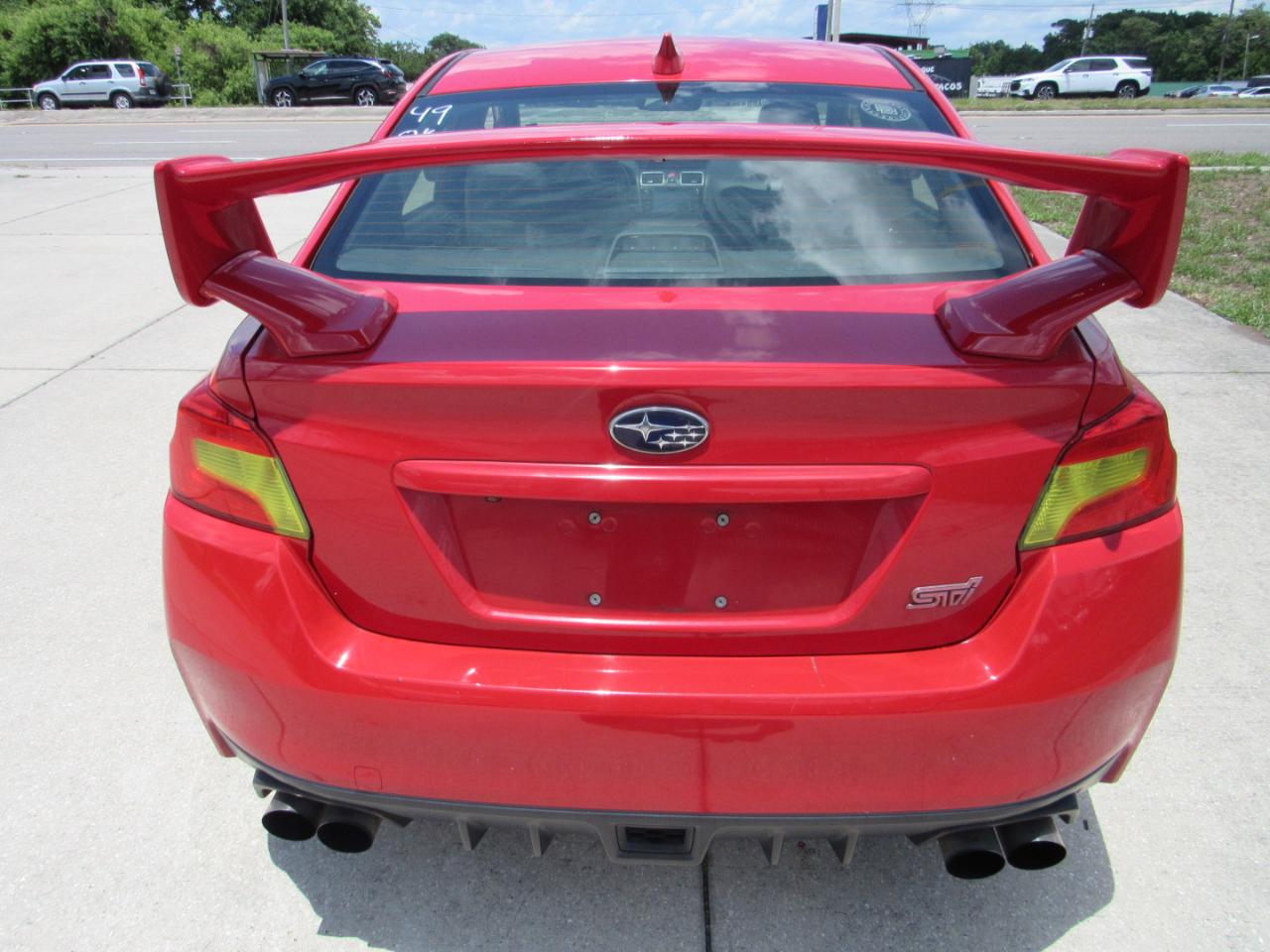 Subaru WRX STI Manual 2018
