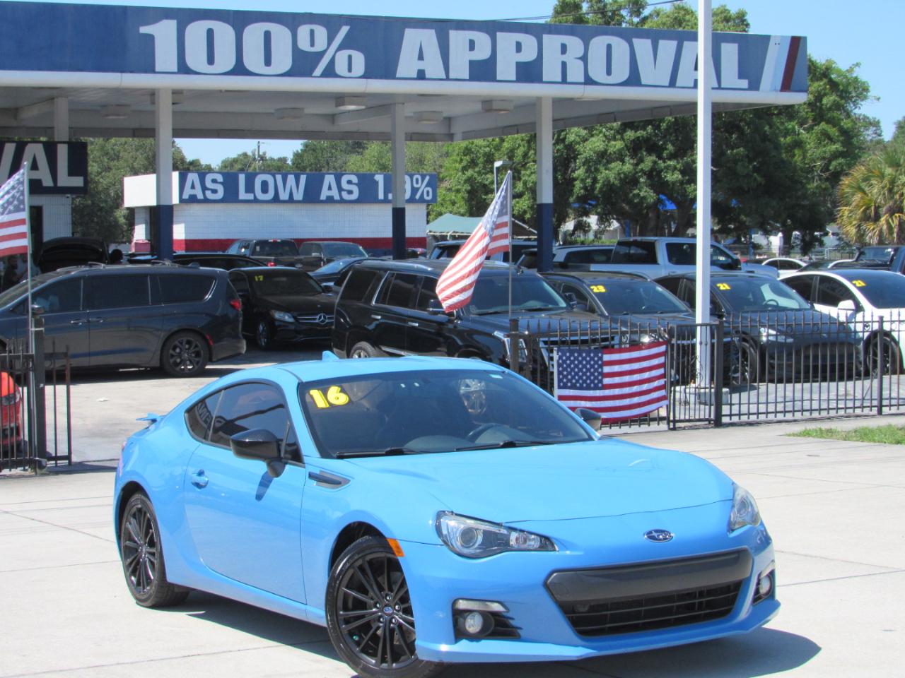 Subaru BRZ 2dr Cpe Man Series.HyperBlue 2016