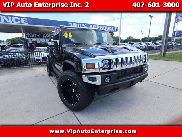 Black 2006 Hummer H2 SUT Base SUV / Crossover Four-Wheel Drive Automatic