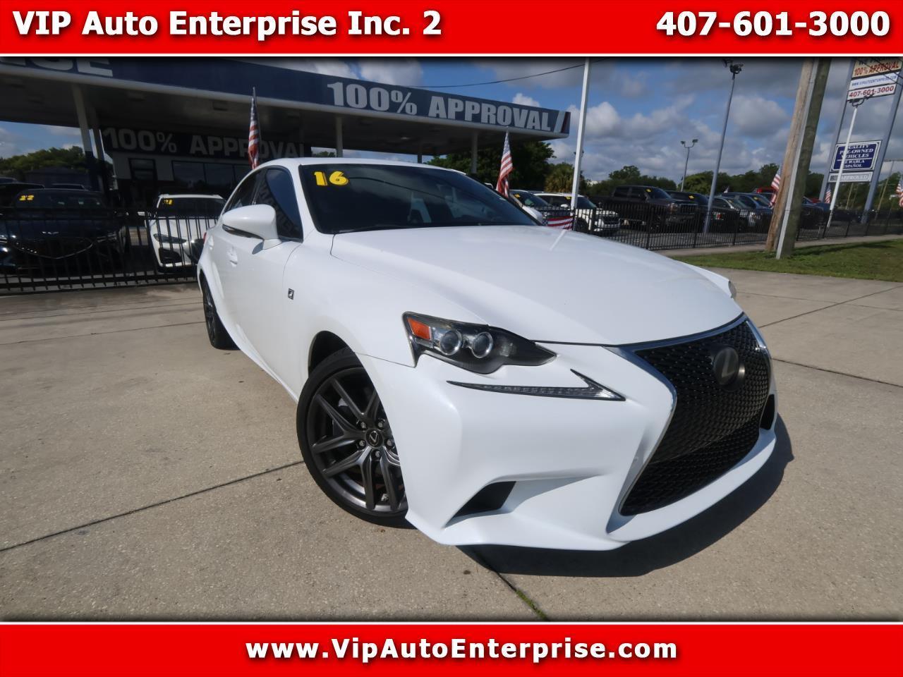 Lexus IS 200t 4dr Sdn 2016