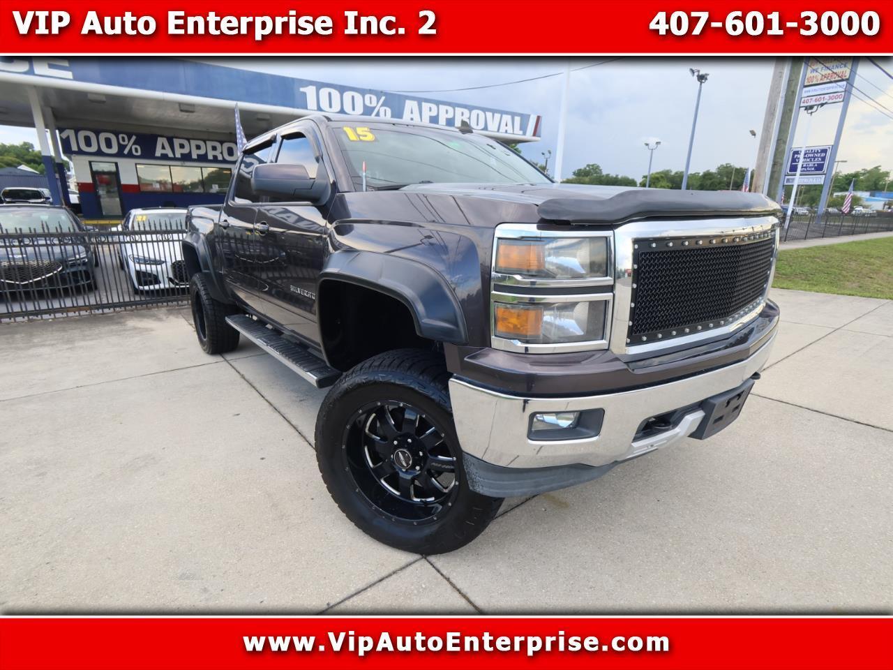 2015 Chevrolet Silverado 1500 4WD Crew Cab 143.5" LT w/2LT