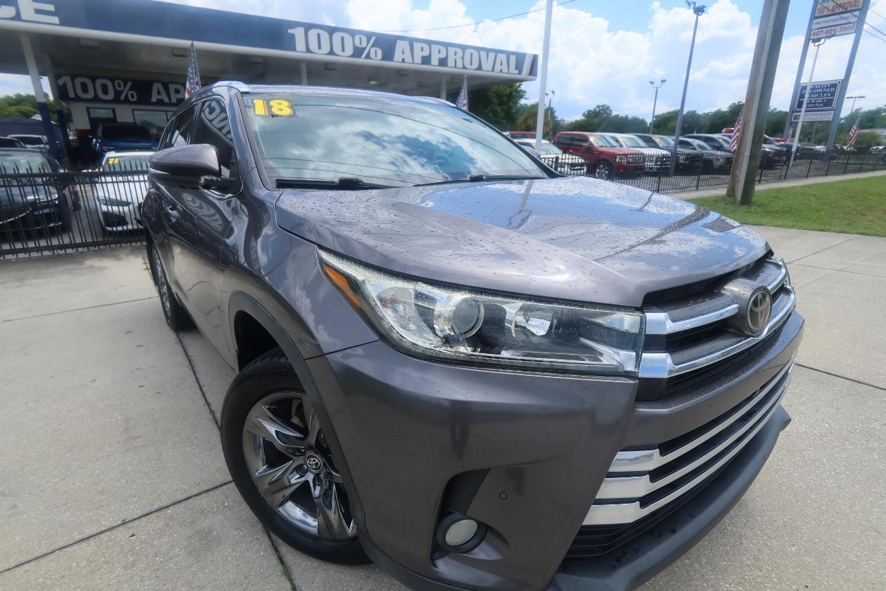 Toyota Highlander Limited V6 AWD (Natl) 2018