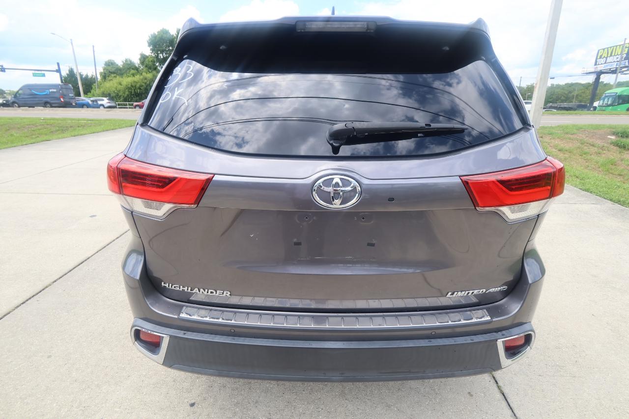 Toyota Highlander Limited V6 AWD (Natl) 2018