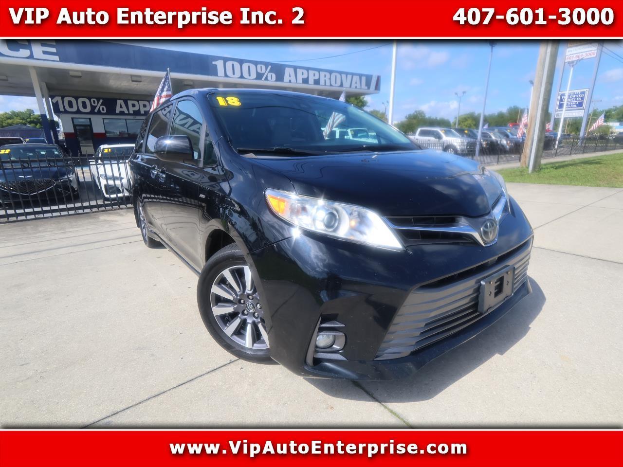 2018 Toyota Sienna Limited Premium AWD 7-Passenger (Natl)