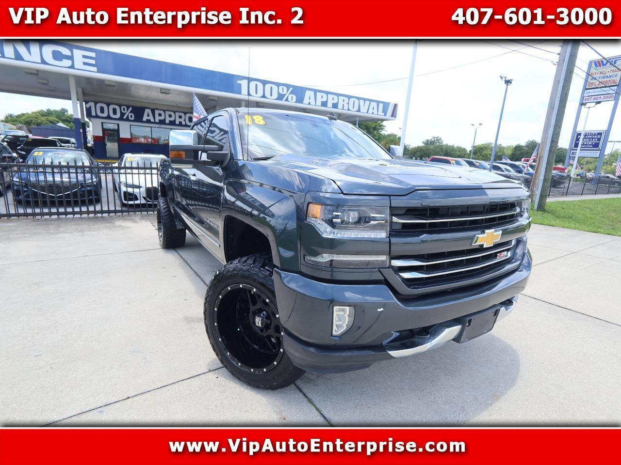 2018 Chevrolet Silverado 1500 4WD Crew Cab 143.5" LTZ w/2LZ