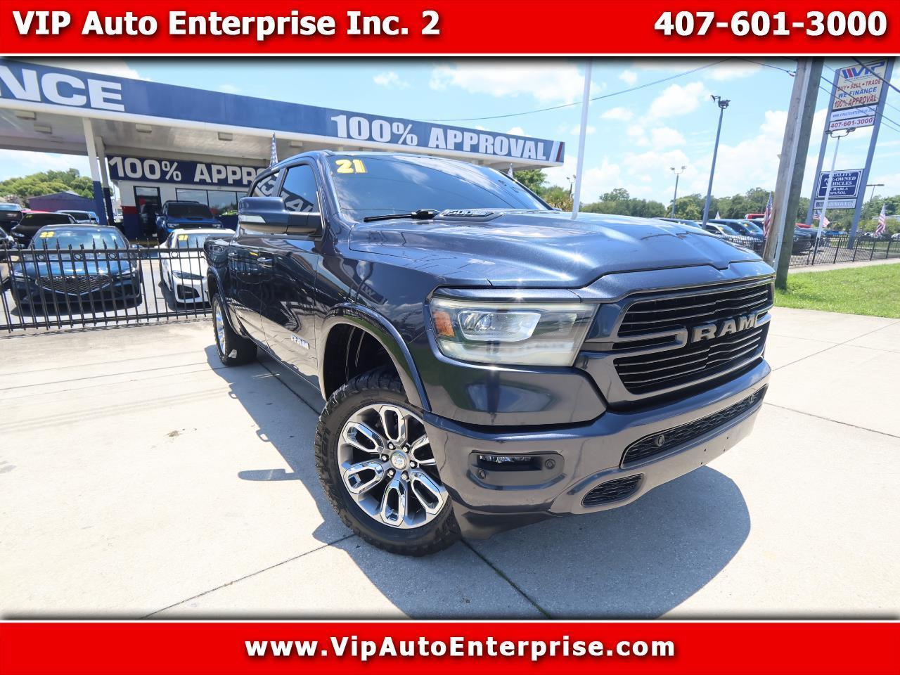 2021 RAM 1500 Laramie 4x4 Crew Cab 5'7" Box