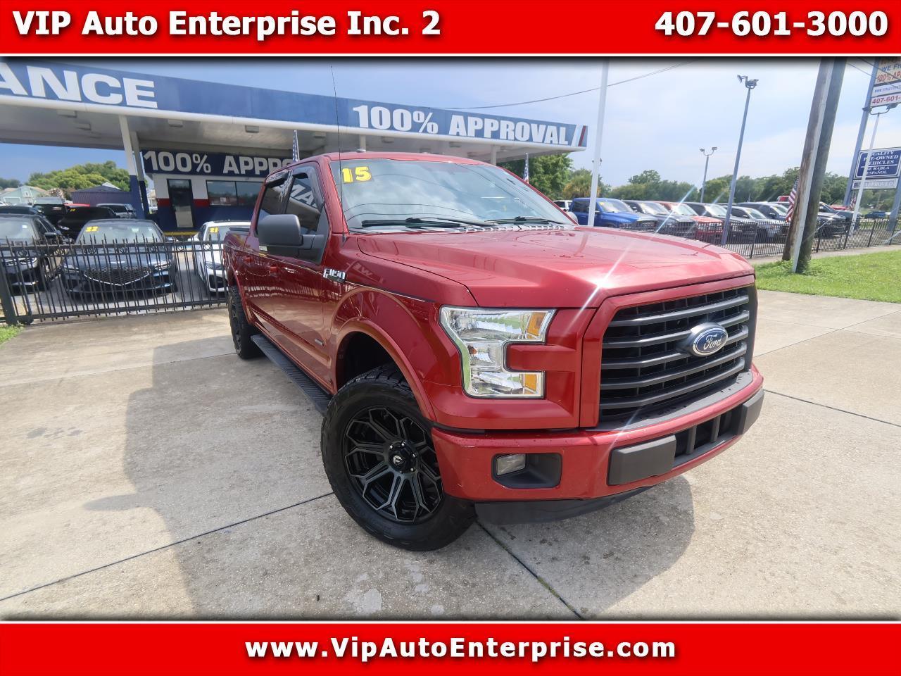 Ford F-150 2WD SuperCrew 145" XLT 2015
