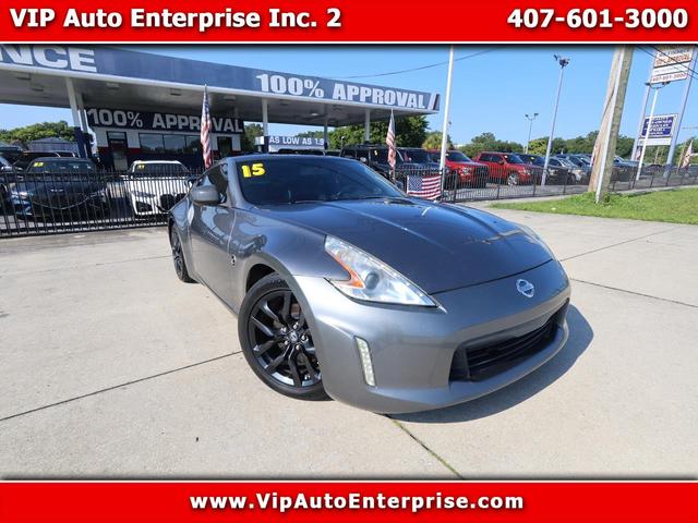 Gray 2015 Nissan 370Z Coupe Automatic