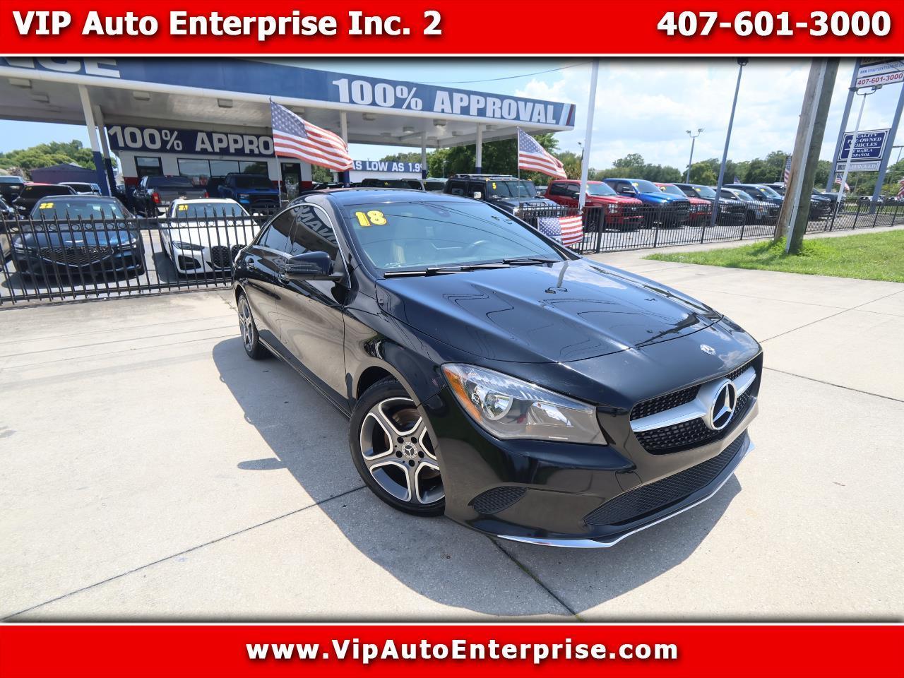 2018 Mercedes-Benz CLA CLA 250 4MATIC Coupe