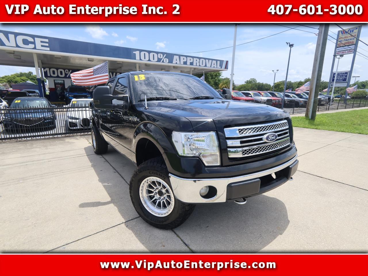2013 Ford F-150 4WD SuperCrew 145" XLT