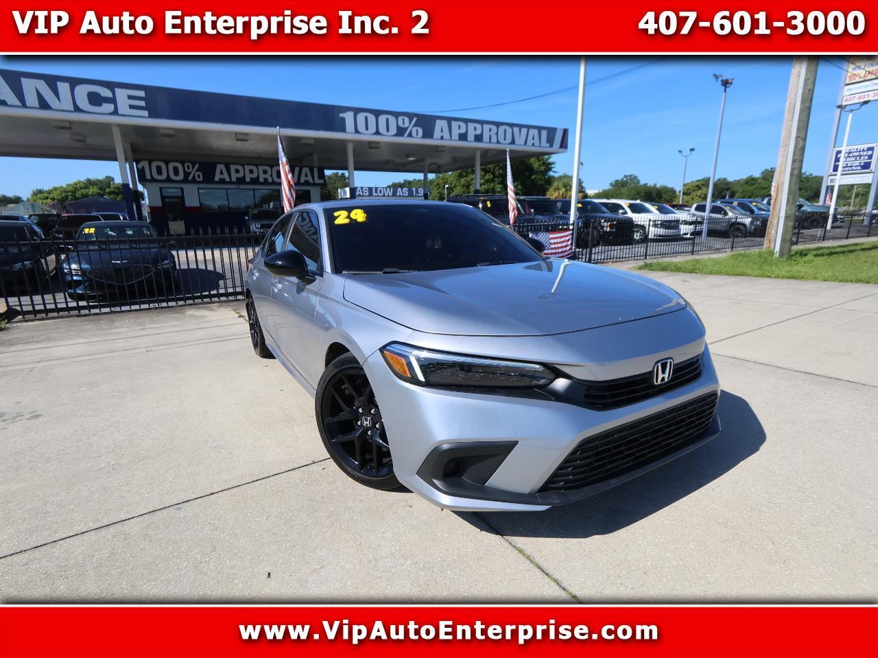 2024 Honda Civic Sedan Sport CVT
