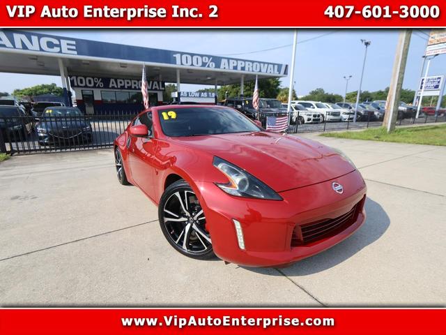 Red 2019 Nissan 370Z Coupe Rear-Wheel Drive Automatic