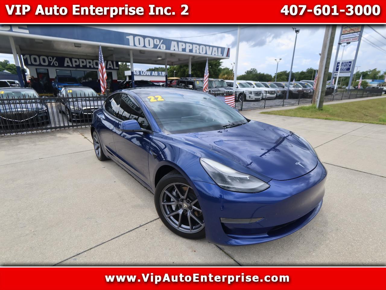 2022 Tesla Model 3 RWD