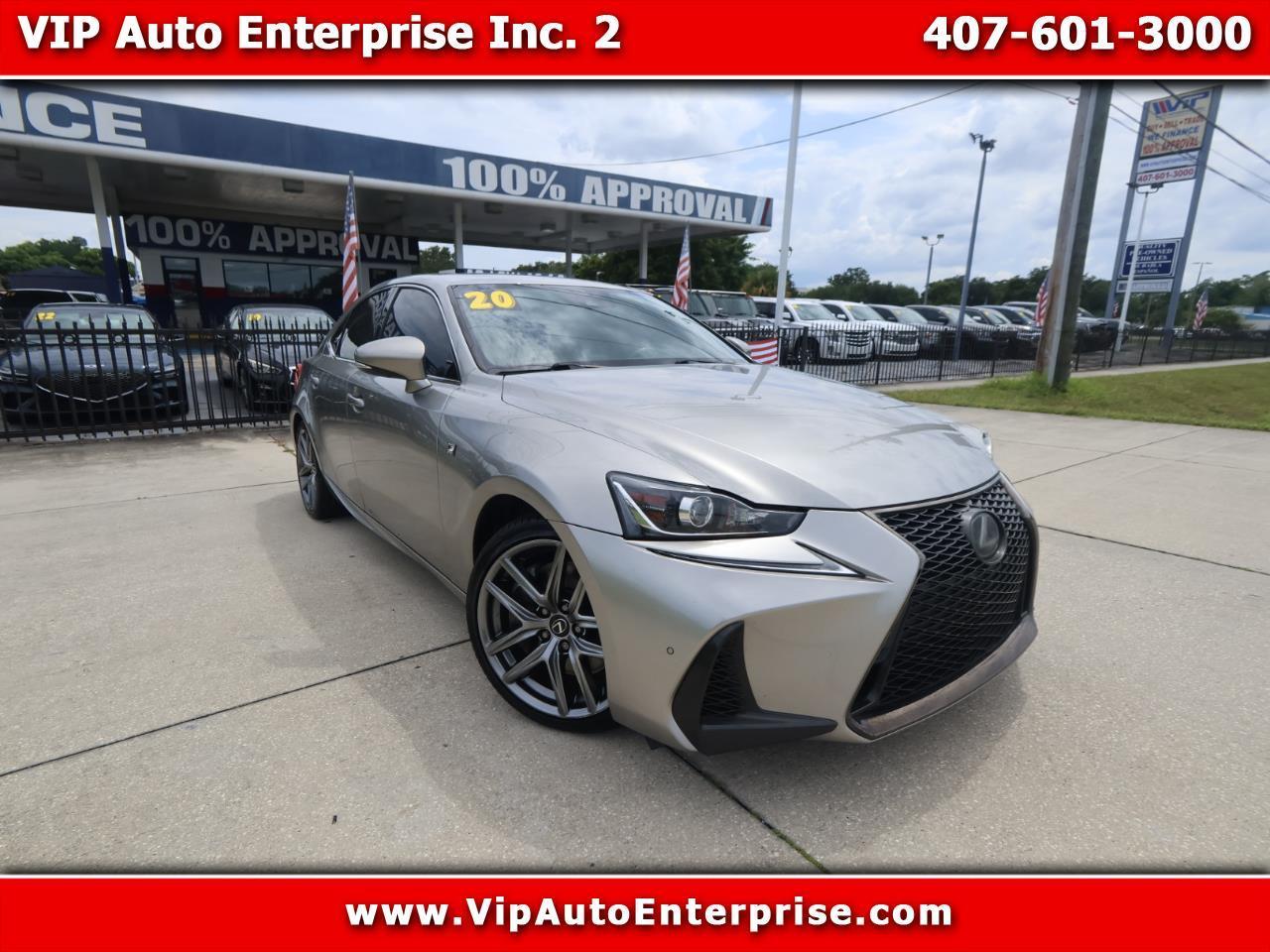 2020 Lexus IS IS 350 F SPORT RWD
