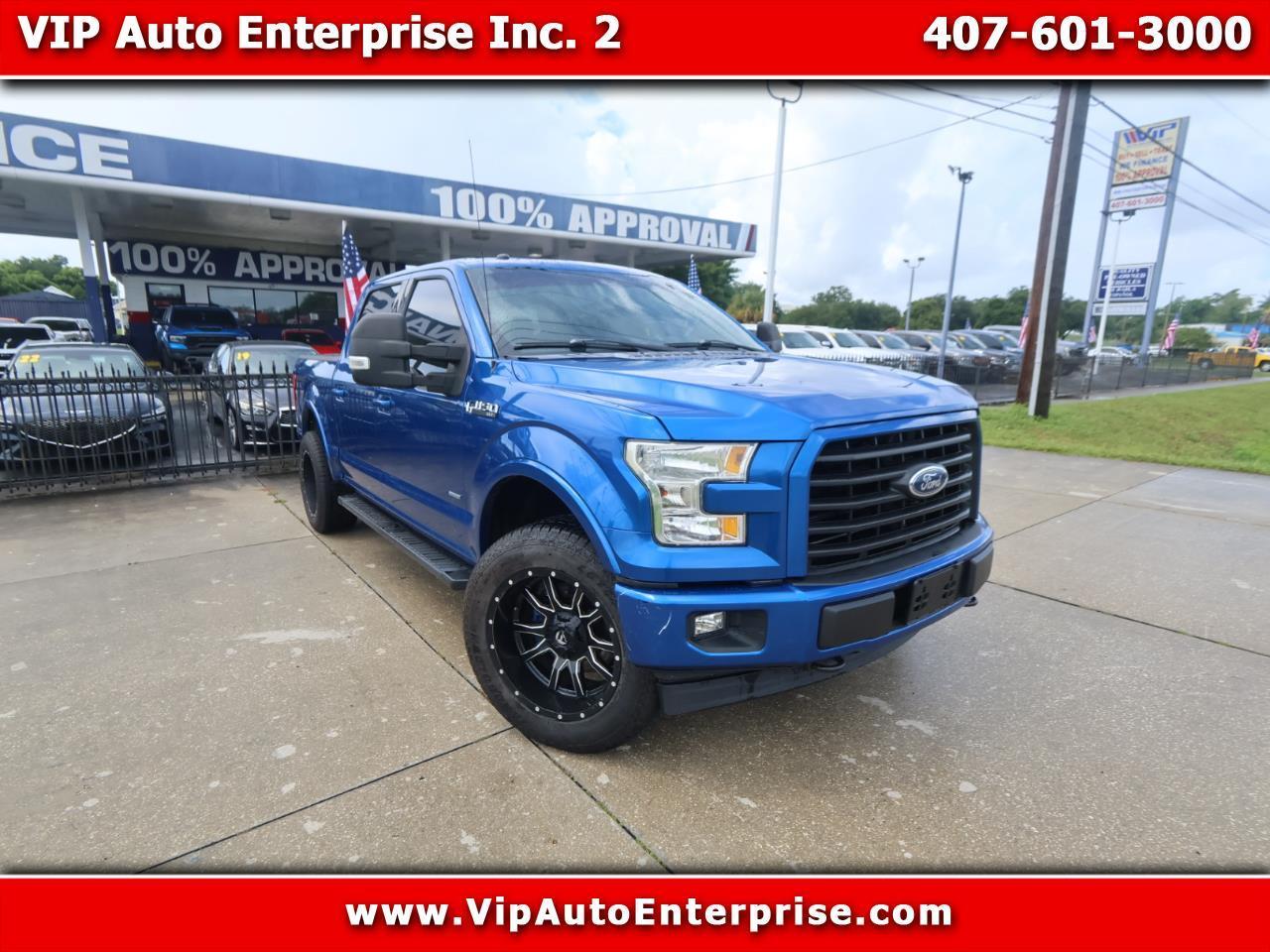 2017 Ford F-150 XLT 4WD SuperCrew 5.5' Box