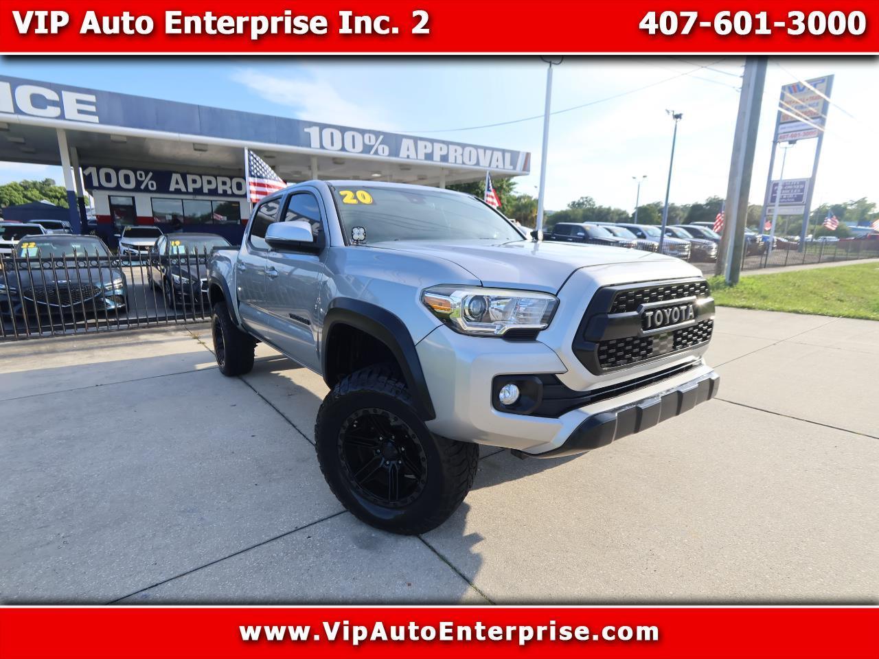 2020 Toyota Tacoma 4WD TRD Off Road Double Cab 5' Bed V6 MT (Natl)