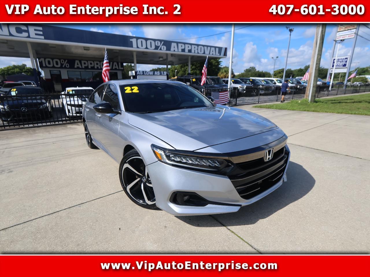 2022 Honda Accord Sedan Sport 1.5T CVT