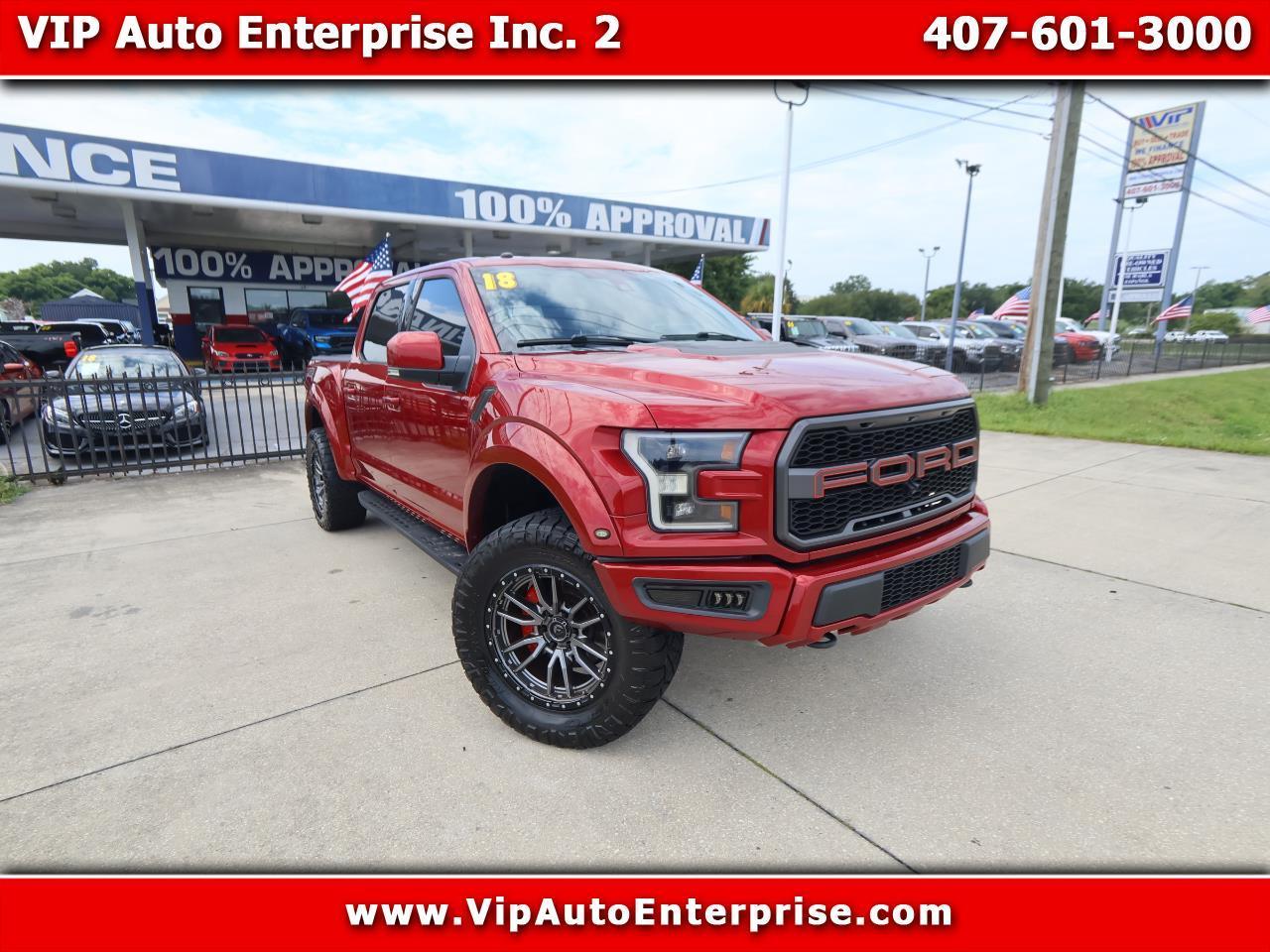 Ford F-150 Raptor 4WD SuperCrew 5.5' Box 2018