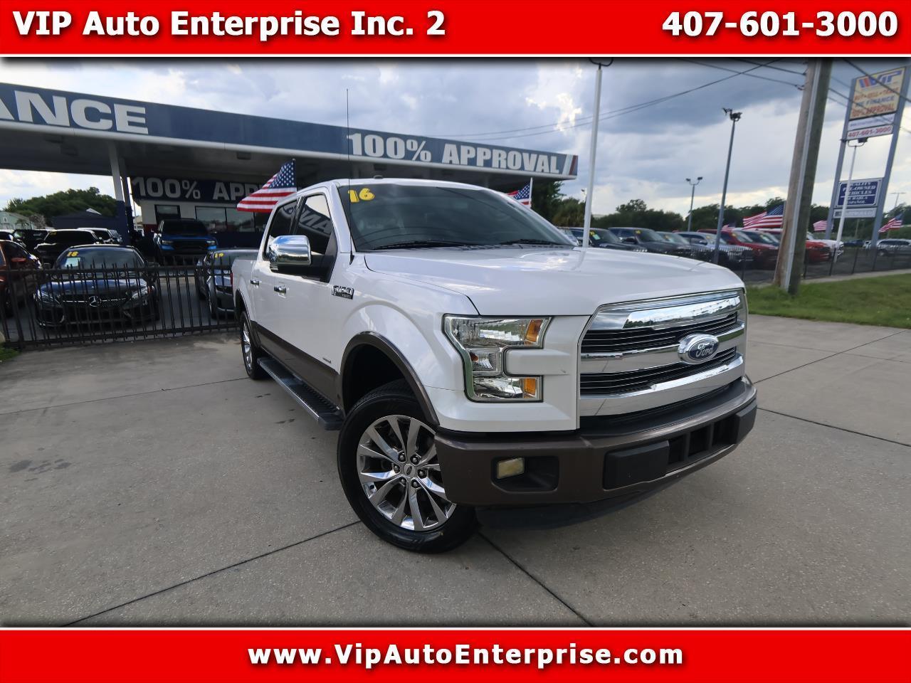 2016 Ford F-150 2WD SuperCrew 157" Lariat