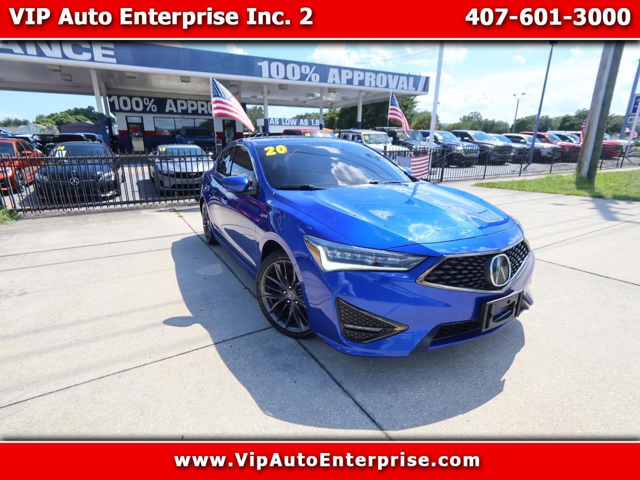 Acura ILX Sedan w/Premium/A-SPEC Pkg 2020